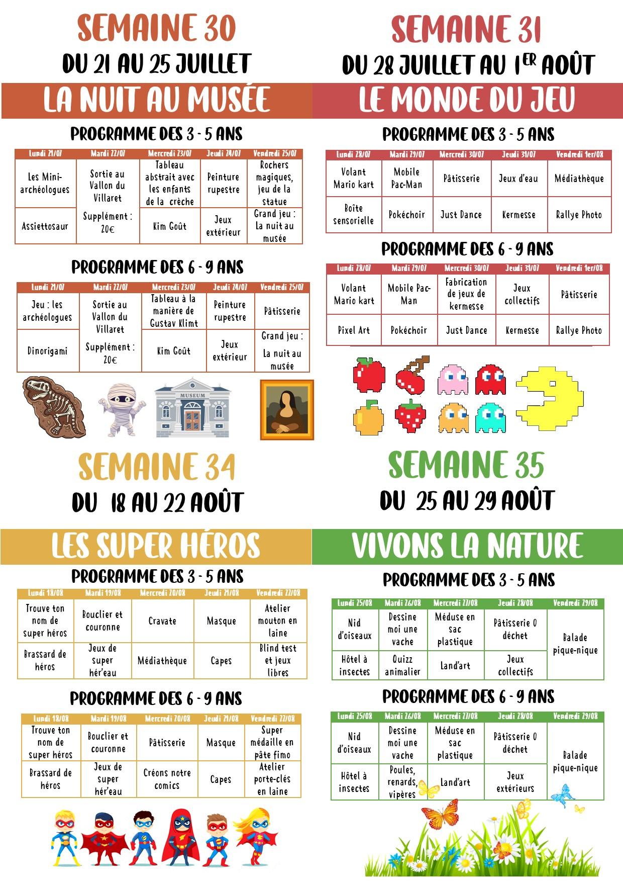 Programme ete 2025 1